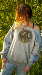 BLUZA SHANTI PEACE & LOVE MELANGE