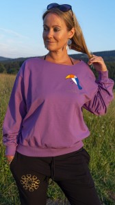 BLUZA SHANTI TUKAN VIOLET