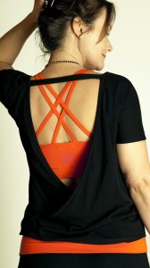 SADHANA T-SHIRT BLACK