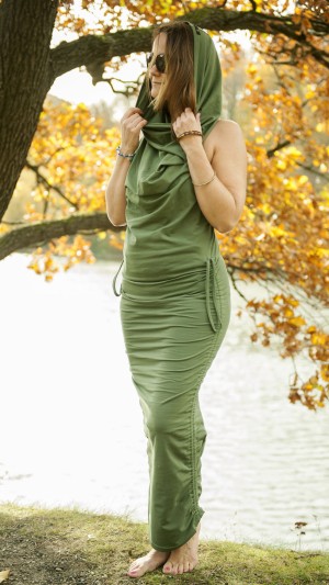 SUKIENKA TANTRA DARK GREEN