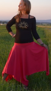 SPÓDNICA SURYA MALINOVA