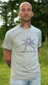 T-SHIRT PRANA MELANGE WARRIOR OF THE LIGHT